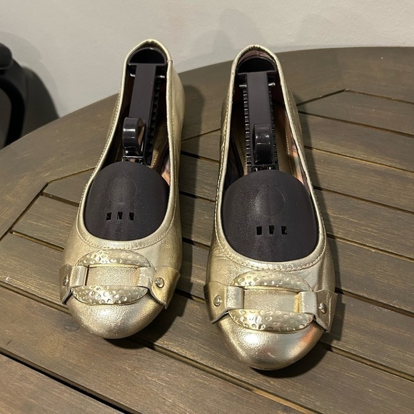 Joan & David Shoes - {Joan & David} Luxe Buckle Toe Flats